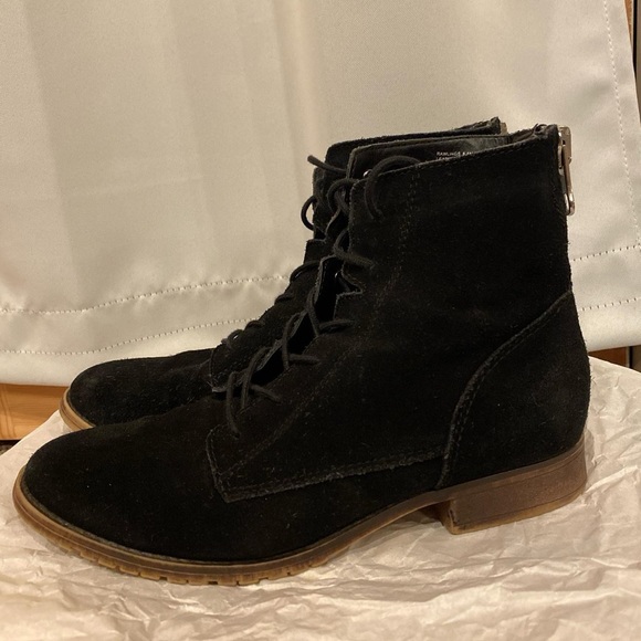 Size 7 Steve Madden suede leather booties - Picture 4 of 5